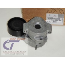 Натяжитель приводного ремня с роликом (с кондиц.) Peugeot 2,2 TDCi 06-; 2,2 TDCi Transit 2006- ориг.